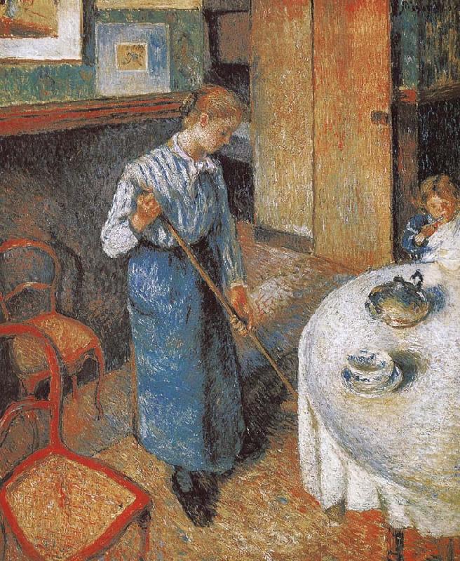 Camille Pissarro maid France oil painting art